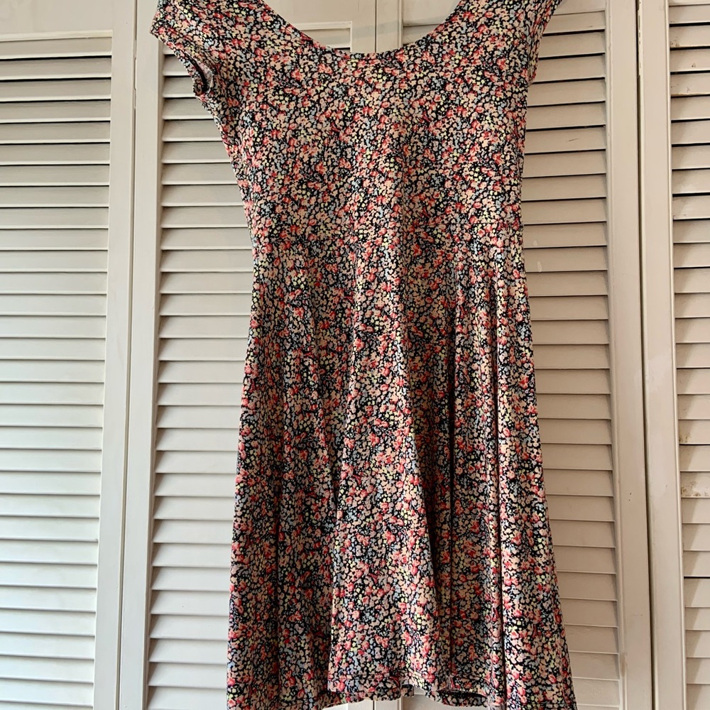 Urban Outfitters Kimchi Blue floral fit and flare skater dress